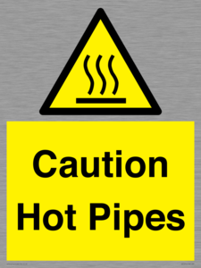 Caution Hot Pipes